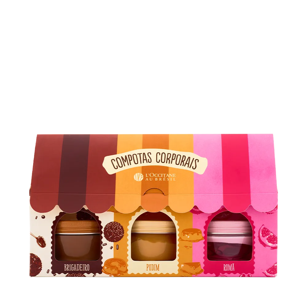 Kit Compotinhas Receitas de Sobremesas 3x55mL